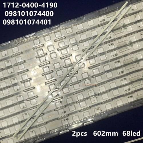 2piece/lot Suitable for new Xiaomi L55M4-AA lamp strip screen MI55TV (M55) backlight strip 1712-0400-4190 098101074400 098101074