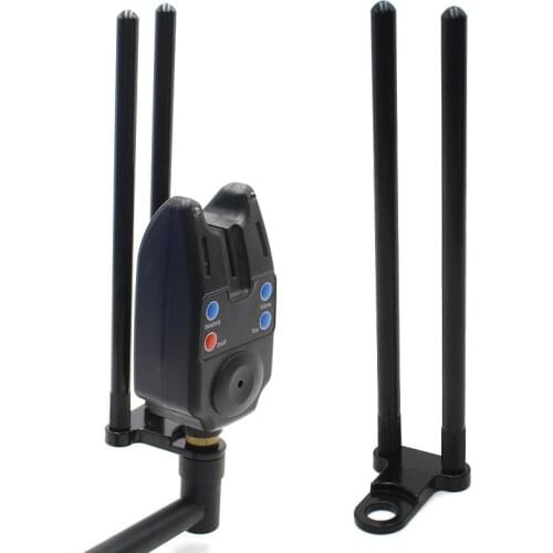 2PCS Carp Fishing Equipment Aluminium Snag Bars Ears For Carp Fishing Rod Bite Alarms Wind proof Carp Fishing Tool Snag Bars