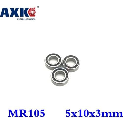 2019 Direct Selling Rushed Rolamentos Axk 10 Pcs Mr105 Open Bearing 5x10x3 Mm Miniature Ball Bearings L-1050zz