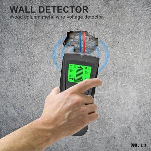 3 In 1 Metal Detector Find Metal Wood Studs AC Voltage Live Wire Detector Wall Scanner Wall Detector Electric Box Finder New