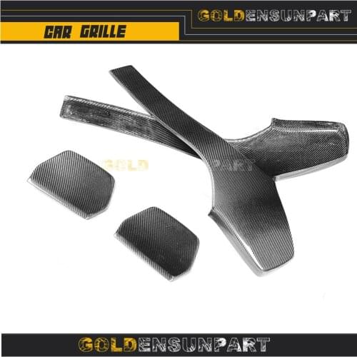 4 Pcs / Set Carbon fiber seat back cover trim Surface Seat Back Interior Trims for BMW F80 M3 F82 F83 M4