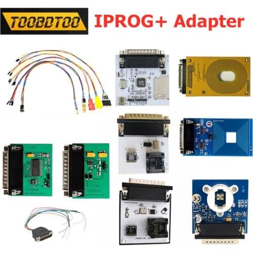 Newest For IPROG+ V84 IR MB/CAN BUS/K-LINE/5 Pcs Probe Adapter and PCF79XX IPROG+ Pro Key Programmer with New RFID