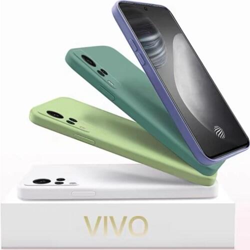 Case for Vivo Y20 Y20i Y20S Y12S Y20 2021 V20 SE Y70 Y51 Y31 Y53 Y55 Y9S Y7S Y31 2020 2021 Luxury Square Thin Soft Candy Cover