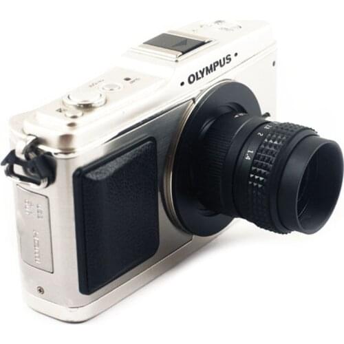 25mm f1.4 1/2" CCTV Lens C mount for M43 Micro 4/3 Olympus Panasonic Camera