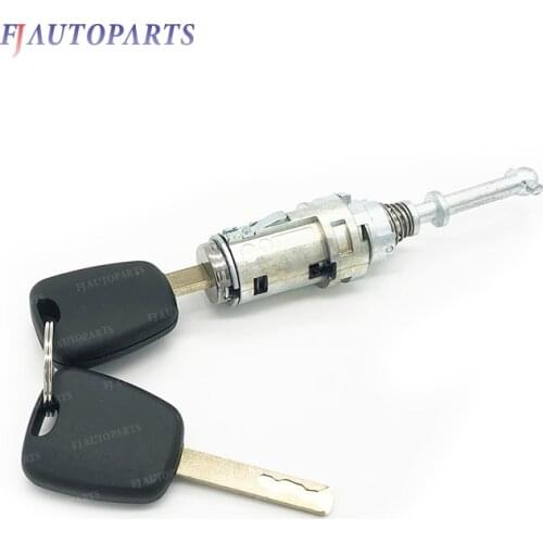 For Citroen C2 C3 Front Left Door Lock Barrel Set with 2 Keys 9170T9