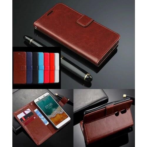 For Nokia 3.2 4.2 6.2 6.1 1 2 3 5 6 7 X5 X6 X7 Stand Wallet Flip Leather Case For Nokia 7 Plus TA-1046 Funda With Card Slots