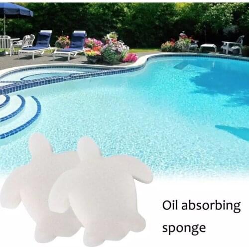 10pcs Swimming Pool Filter Sponge Oil Suction Oil Absorbing Sponge Grime Scum For Swimming Pools Hot Tubs Spas Cleaning Tools