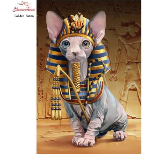 DIY Diamond Painting Lion Cross Stitch diamond painting Landscape Pattern Full circular Rhinestone home decor gift