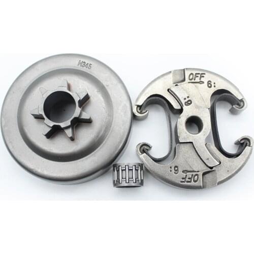 325-7T Clutch Drum Sprocket Rim Kit For Husqvarna 340 345 350 EPA 346 346XP 351 353 445 445E Chainsaw Gas Saws Replacement Parts
