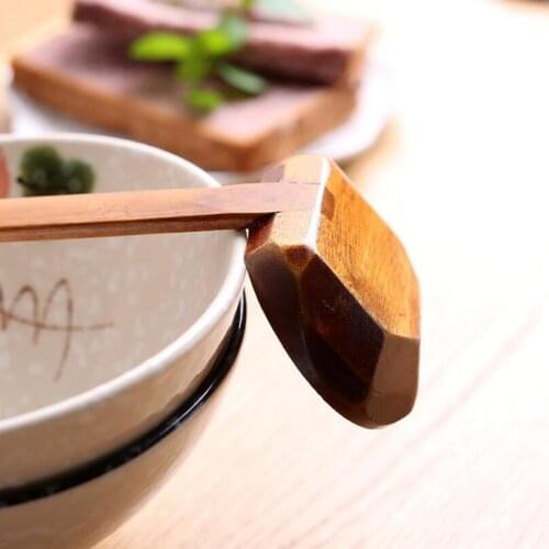 New Durable Wooden Tableware Soup Spoon Japanese Ramen Wooden Long Handle Colander Hot Pot Spoon LX6473
