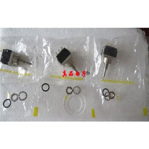 Original new 100% MPE306F button reset switch 9pin 3A250VAC 6mm