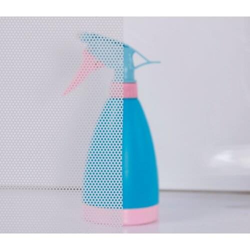 SUNICE One Way Perforated Window Vinyl Privacy Wrap Film Decoration Sheet DIY Easy to Use Air-Release Adhesive 137cmx30cm Home