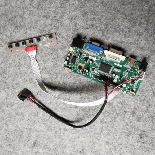 M.NT68676 LVDS 40 Pin display controller board 1366*768 60Hz WLED For LTN156AT02-A02/A04/D01/D04/D09 matrix DIY kit VGA DVI