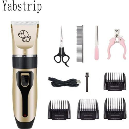 Professional Pet Hair Trimmer Animal Grooming Clippers Cat Cutter Machine Shaver Electric Scissor Clipper Dog shaver