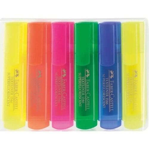 Faber-Castell Transparent Body Highlighter 6 Colors
