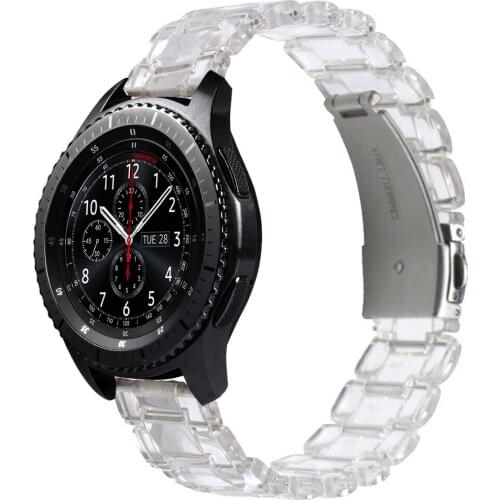 20mm 22mm Transparent Silicone Natural Rubber Watchband New Glacier Watch Strap Band Bracelet for Smart Watch Wristband