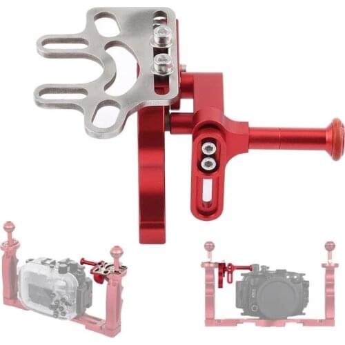 Shutter Trigger Extension Lever Extend Mount Adapter for Underwater Tray Diving Camera Waterproof Housings Case