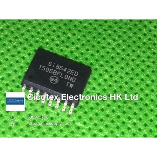 SI8642ED-B-IS SOP16 DGTL ISO 5KV 4CH GEN PURP 16SOIC