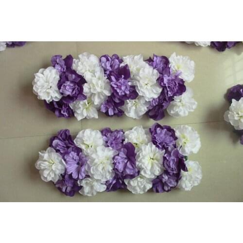 SPR 15color New style wedding Dahlia arches road lead flower wall table flowers wedding decorative flore