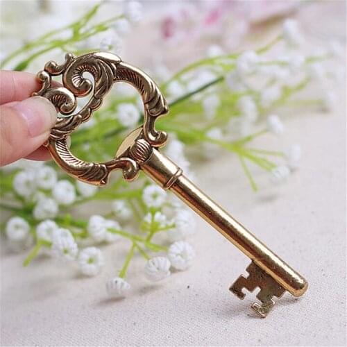 Wedding Favor and Giveaways for Guest--Top Quality Party Favor Gift "Key to My Heart" Antique Bottle Opener Souvenir 50Pcs/Lot