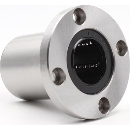 LMF6/8/10/12/13/16/20/25/30/35LUU Lengthened Circle Flange Linear Motion Bearing Ball Bushing