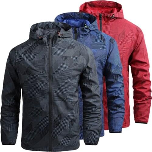 Windproof Jacket Men Waterproof Breathable Parka Brand Casual Sports Outdoor Coat Male WindJacket Hardshell Wind Jacket Men Tops