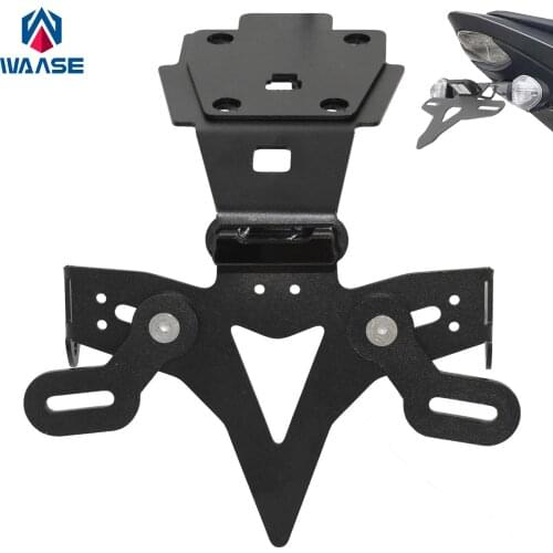 Waase LED Light Rear License Plate Frame Holder Fender Eliminator For SUZUKI GSXS750 GSXS750Z GSX-S 750 Z GSXS 750Z 2017-2021