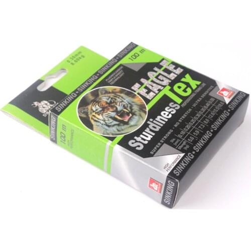 9# 10# 100M High-quality Lure Fishing Lines Strong Carp Sinking Fishing Lines Fluorocarbon Strong Lure Sea Fishing Sinking Lines