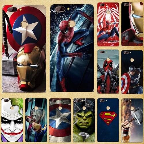Super Hero Phone Case Cover For Oukitel U25 U15 C12 C13 C15 C16 C17 Pro K9 K3 Soft Silicone Back cover For Oukitel C17 Pro