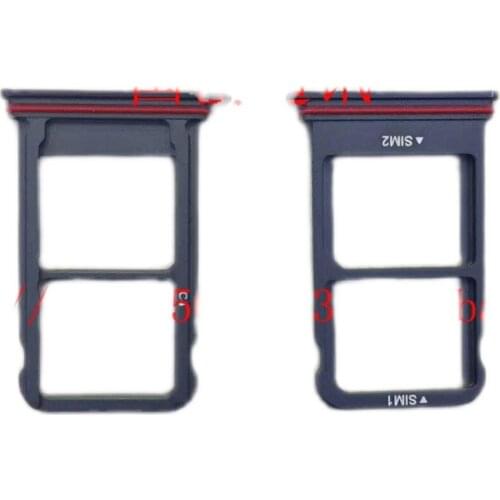 For Huawei Honor X10 Sim Card Slot Tray Card Holder SIM Holder Slot Tray Container parts