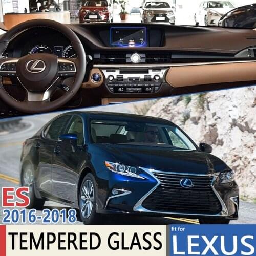 For Lexus ES Toyota Camry Prominent MK6 XV60 2016 2017 2018 Car Navigation Film Full Screen Protector Tempered Glass Accessories