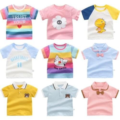 Friendmily Girls' Printed T-Shirts