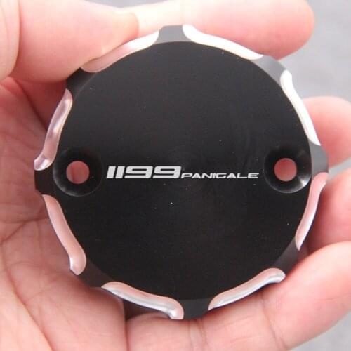 Motorcycle Front Brake Fluid Reservoir Cap Cover Clutch Tank Oil Cup Cover For Ducati 1199 Panigale /S 2012-2014 2013