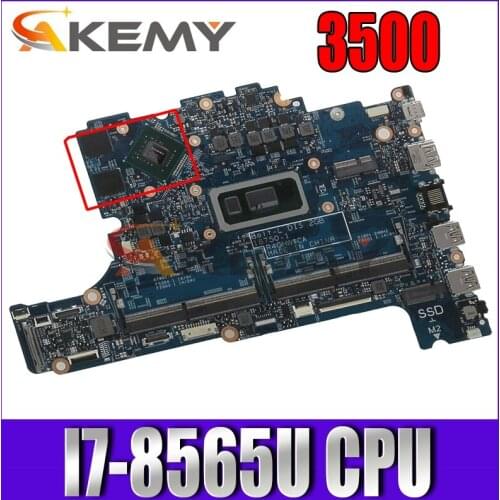 FOR DELL 3500 Laptop motherboard CN-0KVN26 0KVN26 KVN26 18750-1 with SRFFW I7-8565U 100% working well