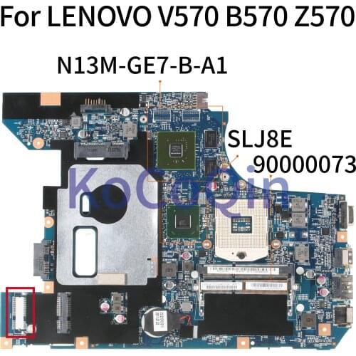 KoCoQin Laptop motherboard For LENOVO V570 B570 Z570 10290-2 90000073 Mainboard HM65 N12P-GV-OP-B-A