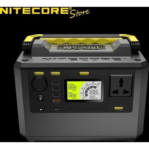 Winner of ISPO Award 2020 NITECORE NPS400 Backup Emergency Portable Outdoor Power Station