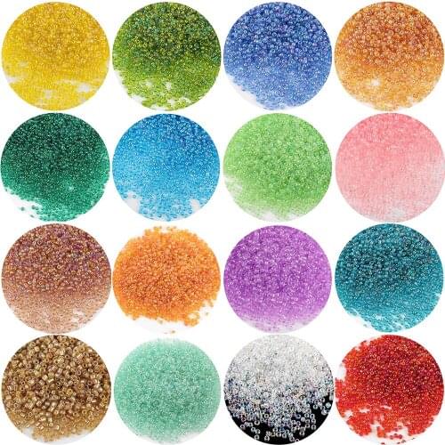 Wholesale 2mm Hole Crystal Glass Small Size Colorful Mini Beads DIY Cross Stitch Bracelet Jewelry Accessories Scattered Beads