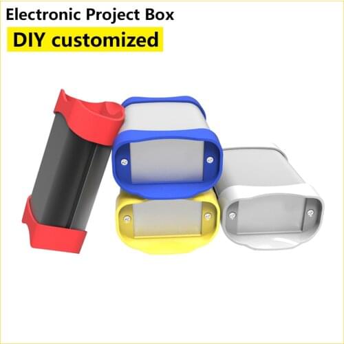 Project Box Electrical Enclosure Cutting Customization K01B 70*35mm DIY PCB Housing Enclosure for Electronic
