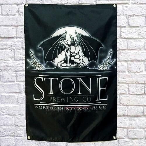 Brewery Retro Beer Day Poster Banner Wall Art Decorative Hanging Chart Retro Bar Signs Shabby Chic Flag Sticker Home Wall Decor