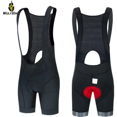 WOSAWE MTB Bike Shorts 3D Gel Padded Underwear Breathable Triathlon Road Bicycle Tights Cycling Downhill Bib Shorts Unisex