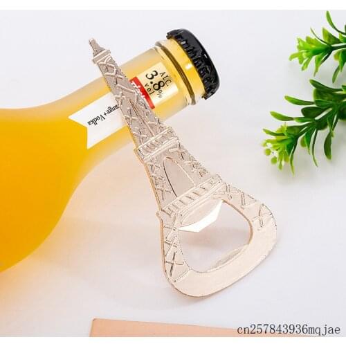 100pcs Eiffel Tower Bottle Opener Wedding Party Favor Wedding Gift Giveaways for Guests