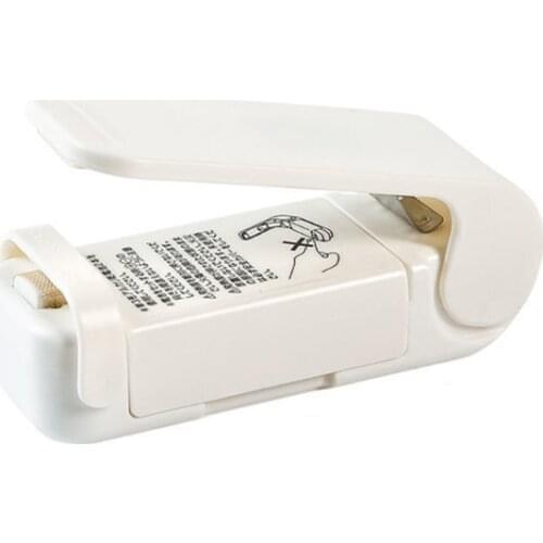 28EA Mini Bag Sealing Machine Accessories Heat Sealer Packaging Plastic Bag for Travel Kitchen Supplies for Food Snack