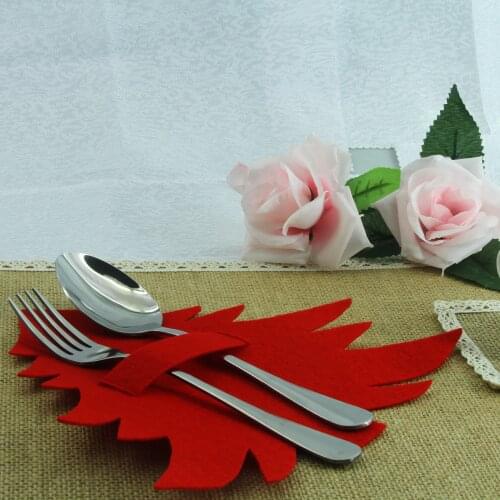Free shipping cutlery bag decoration cutlery holder 12pcs qm20082909