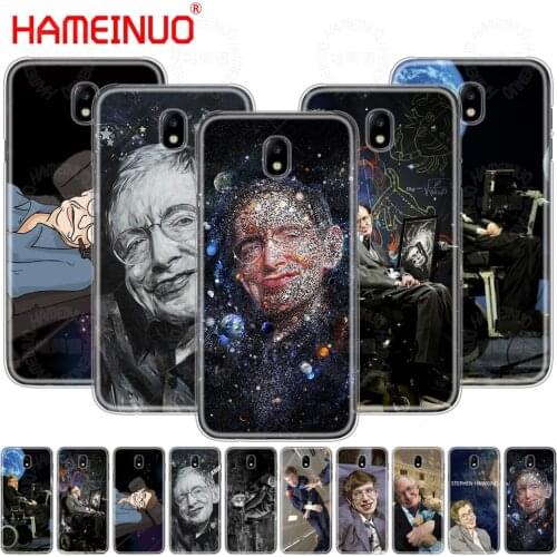 HAMEINUO Stephen William Hawking cover phone case for Samsung Galaxy J3 J5 J7 2017 J527 J727 J327 J330 J530 J730 PRO