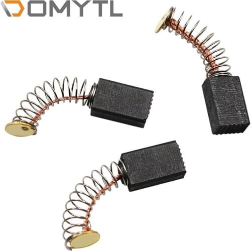 10pcs Electric Grinder Small Spring Carbon Brush Hand Drill Tool Accessories 8*5mm 7.5*6.5mm