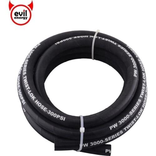 Evil energy AN8 3M Push-on Hose Engine Unleaded Petrol Oil Line Fuel Pipe Rubber Reinforced Fuel Hose Rubber Hose Air Line Hose