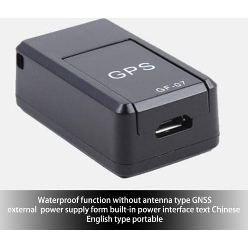 GF07 Magnetic Mini Car Tracker GPS Real Time Tracking Locator Magnetic GPS Tracker Real-time Vehicle Locator