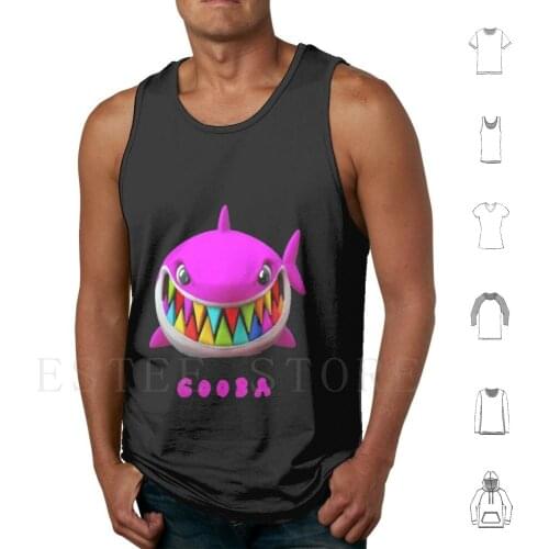 Shark 6Ix9Ine Gooba Tank Tops Vest Sleeveless 6Ix9Ine Gooba Shark 69 Rap Sixnine Daniel Hernandez Rainbow Teeth Tekashi 69