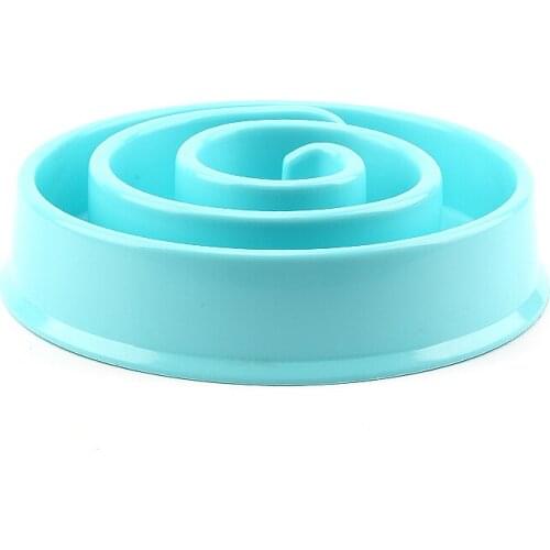 More Style Dog Bowl Anti Choke Dog Feeding Food Bowls Puppy Slow Eating Dog Bowls Feeder Dish Pet Bowl Pet Supplies
