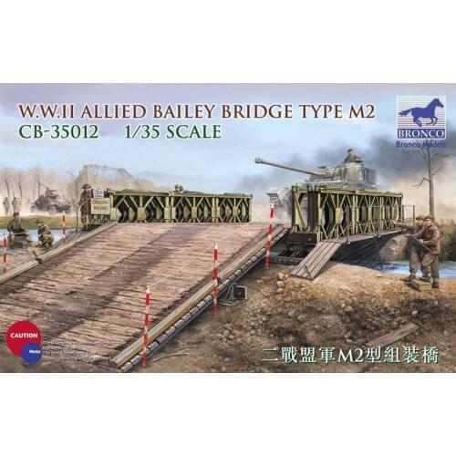 BRONCO CB35012 1/35 WWII Allied Bailey Bridge Type M2 - Scale Model Kit